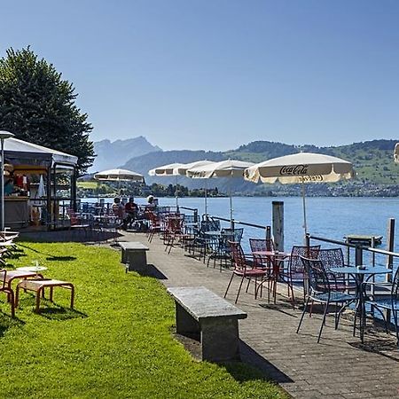Seehotel Sternen Beckenried Bagian luar foto
